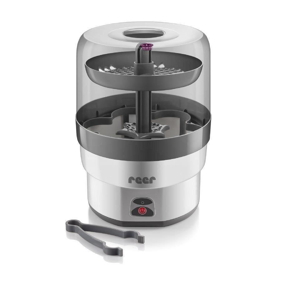 Sterilizator biberoane cu abur Reer VapoMax, 6 biberoane, oprire automata