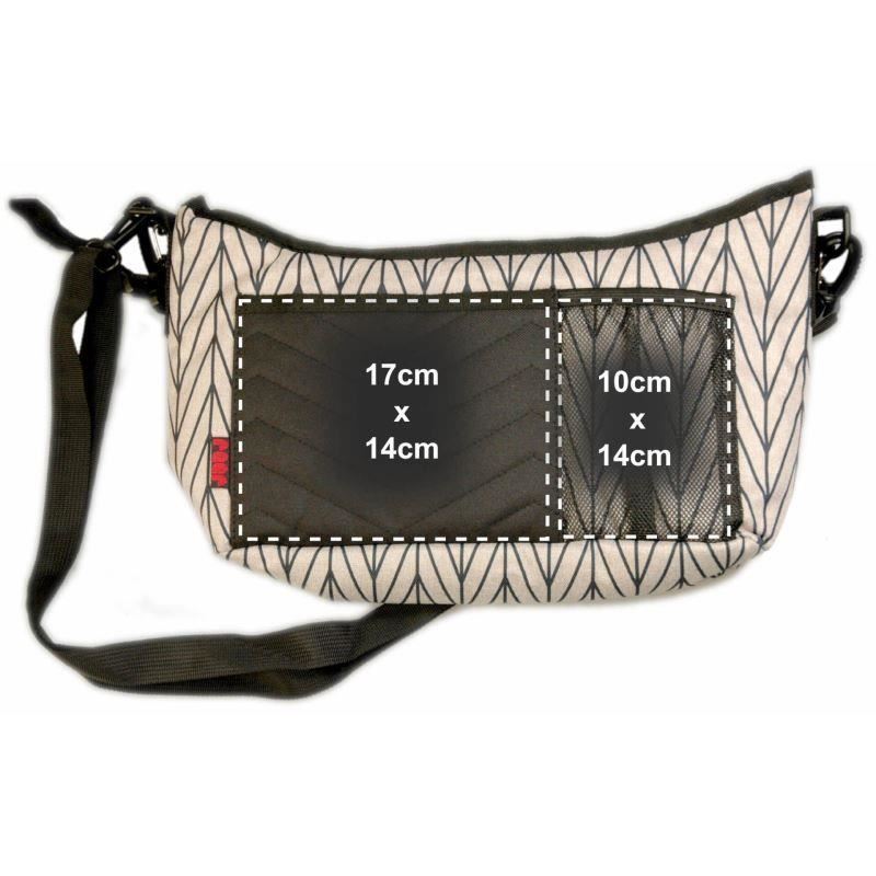 Geantă organizator pentru cărucior cu aleză de schimb Reer Clip&Go Vario