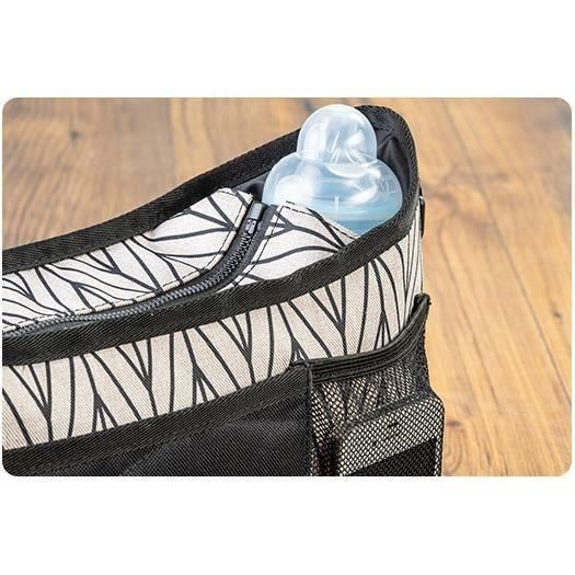 Geantă organizator pentru cărucior cu aleză de schimb Reer Clip&Go Vario