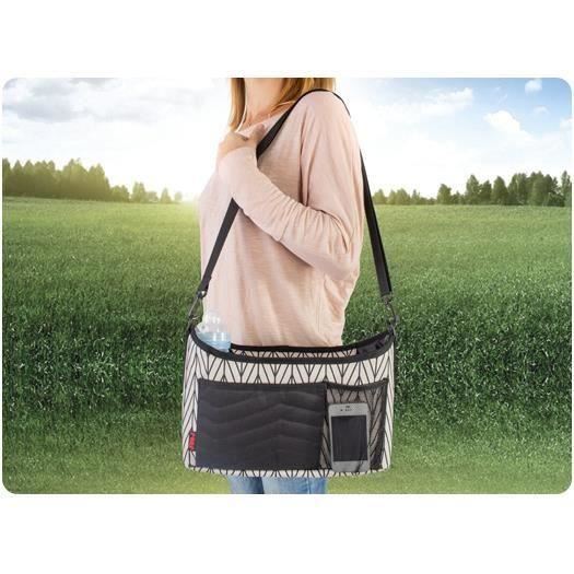 Geantă organizator pentru cărucior cu aleză de schimb Reer Clip&Go Vario