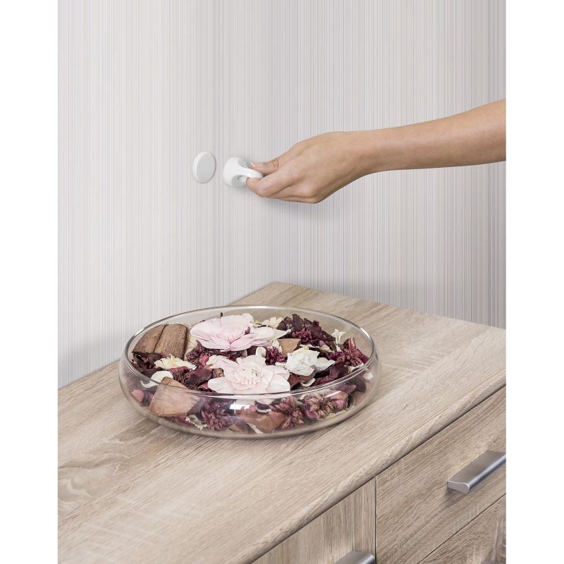 Incuietoare magnetica Reer pentru sertare si usi de dulap, alba