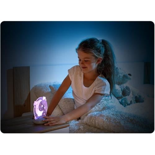 Lampa de veghe pentru copii Reer ColorLumy Moon cu LED si 7 culori