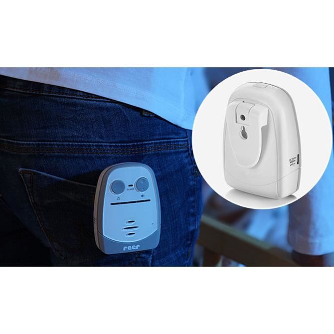 Monitor audio digital pentru bebelusi Nova, functie Vox, distanta 450 m, Reer 50140