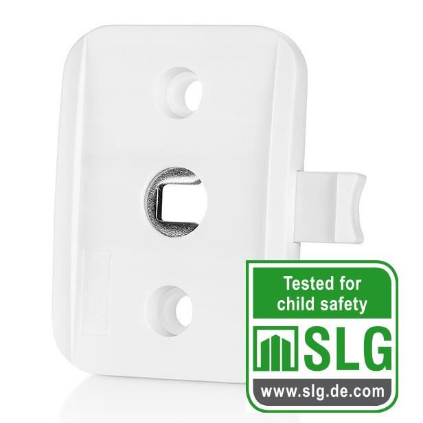 Set 3 sigurante pentru ferestre si usi de balcon Reer WinLock, albe