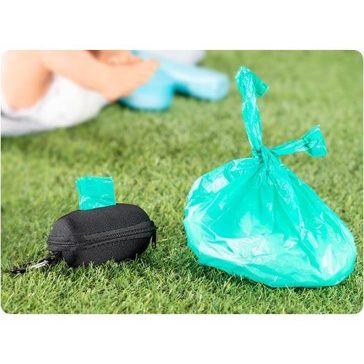 Pungi igienice parfumate pentru scutece Reer, 60 bucati, cu dispenser