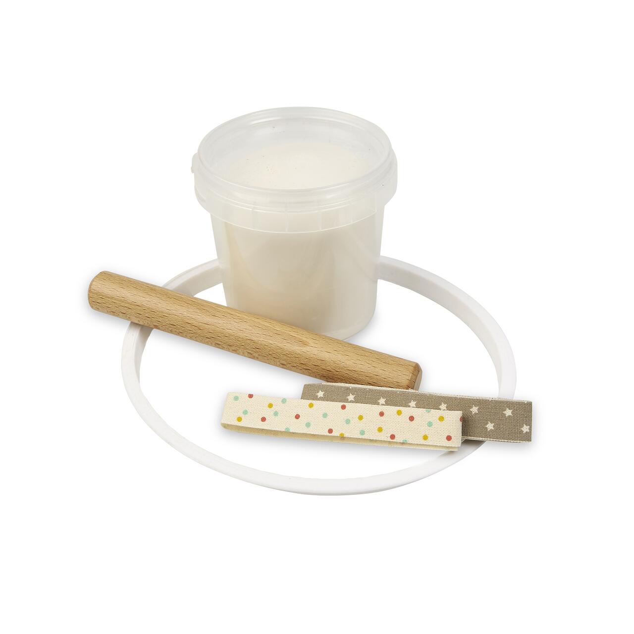 Set dublu organic pentru amprenta mana si picior bebelusi Grunspecht