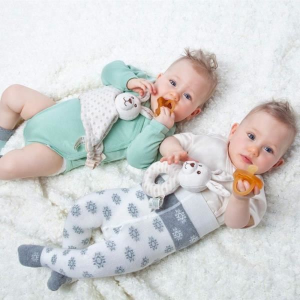 Suzeta ortodontica monobloc BIO, din latex de cauciuc organic, 18+ luni Grunspecht 674-00