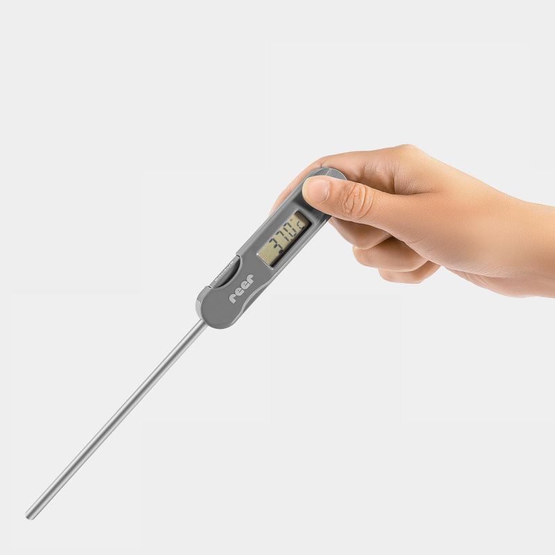 Termometru digital pentru hrana bebelușului Reer FoodTemp cu ecran LCD
