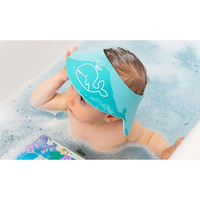 Aparatoare de sampon pentru copii, reglabila, din spuma moale, Reer MyHappyBath