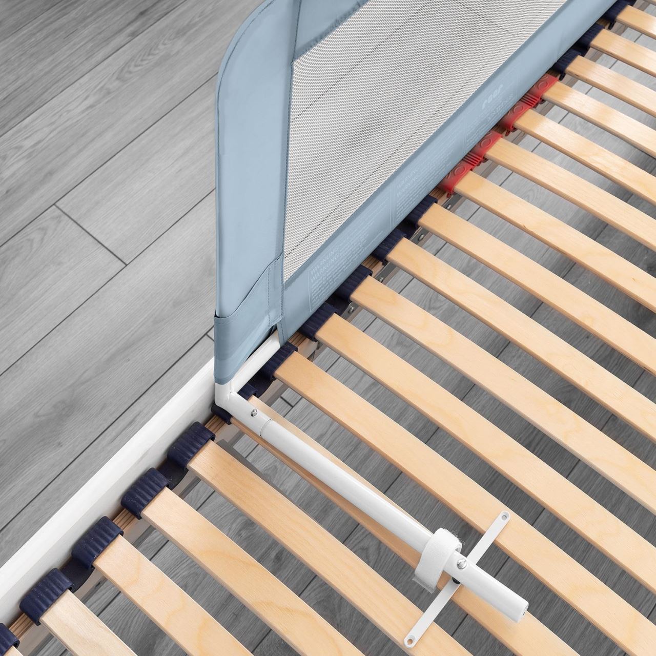 Bariera de protectie anticadere pentru pat copii 150 cm, XL, Reer