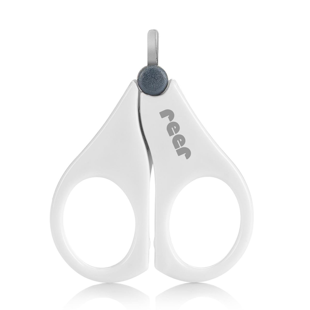 Forfecuta unghii bebelusi, varf bont, otel inoxidabil, fara ftalati, Reer BabyCare 81060