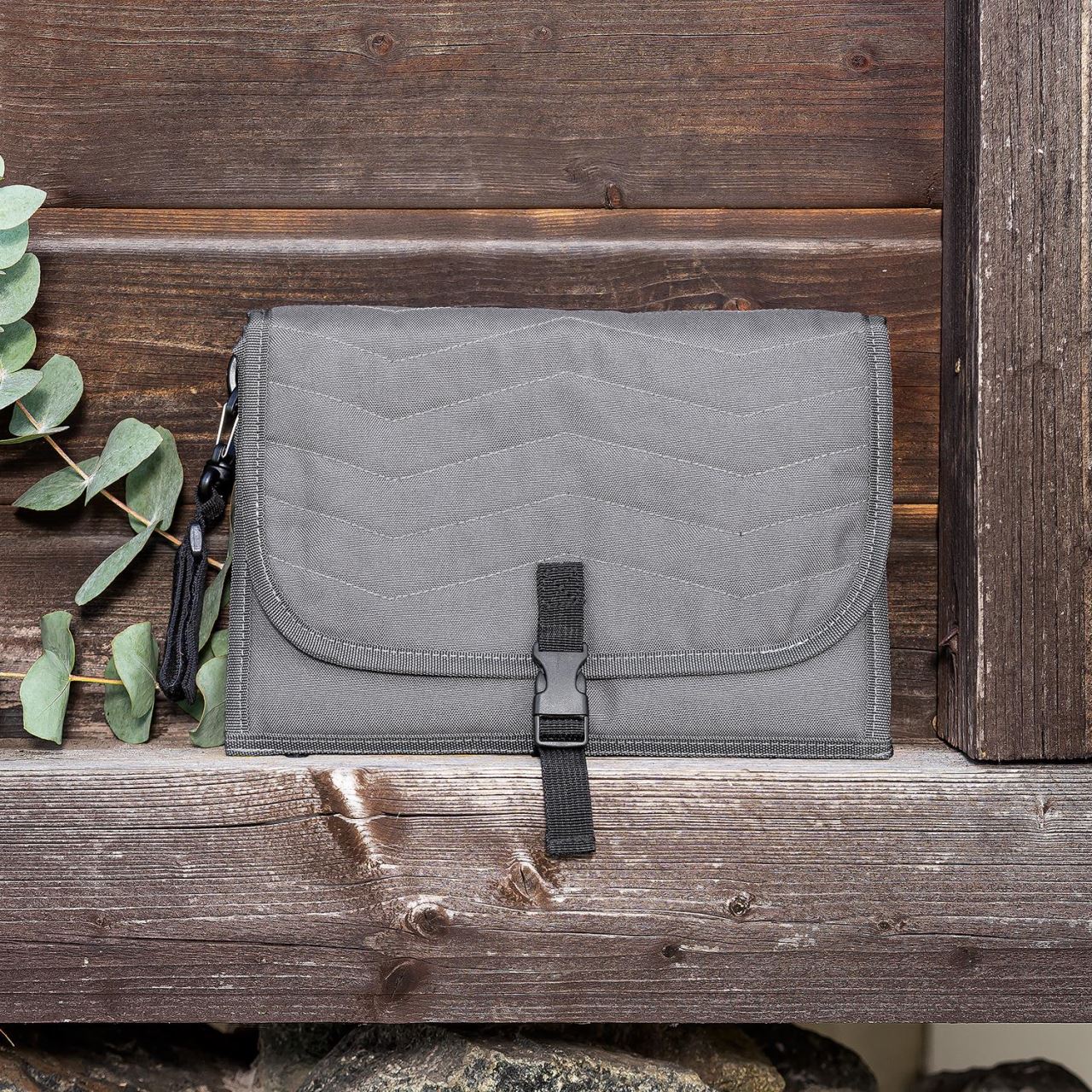 Geanta pentru scutece cu aleza, din material reciclat, Reer Growing