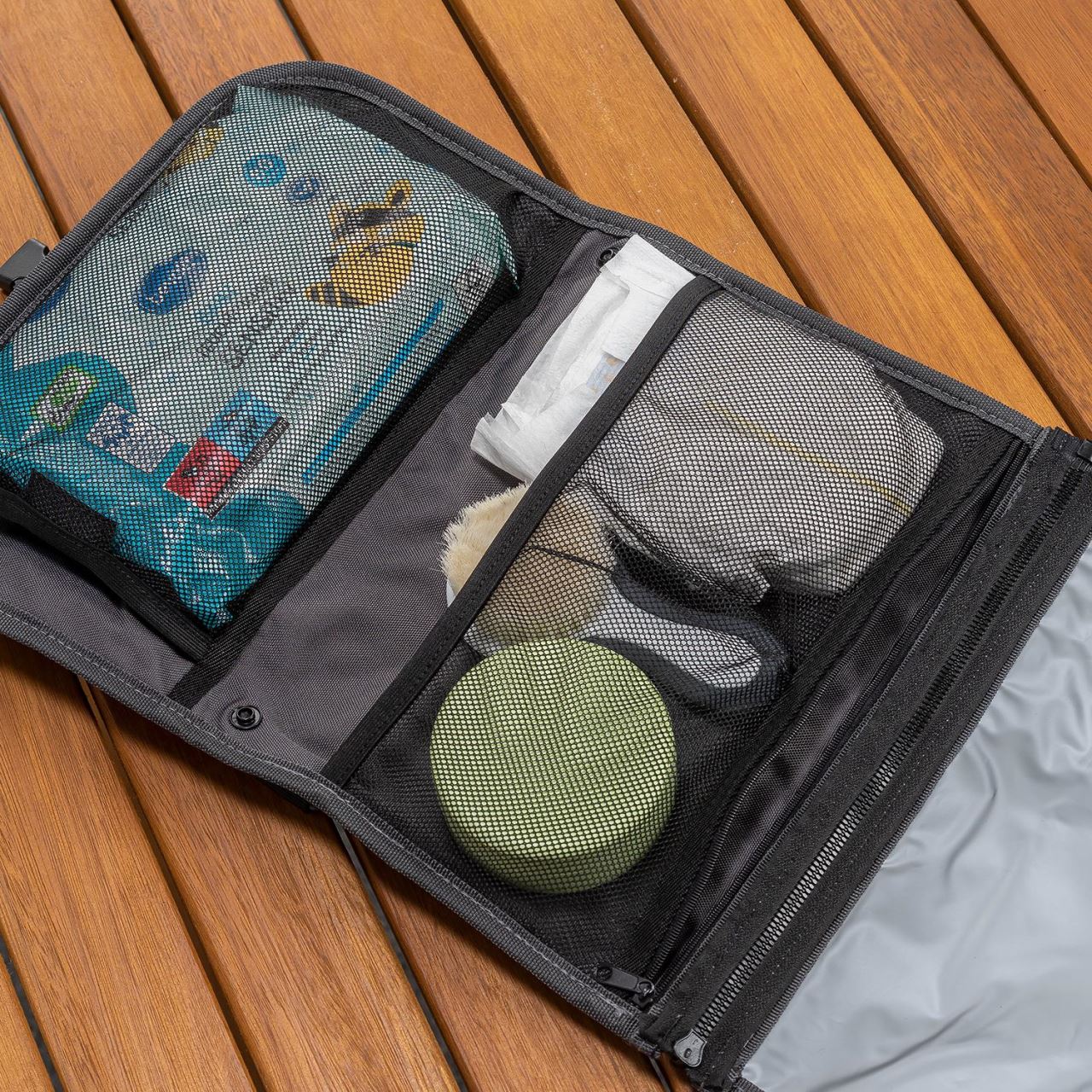 Geanta pentru scutece cu aleza, din material reciclat, Reer Growing