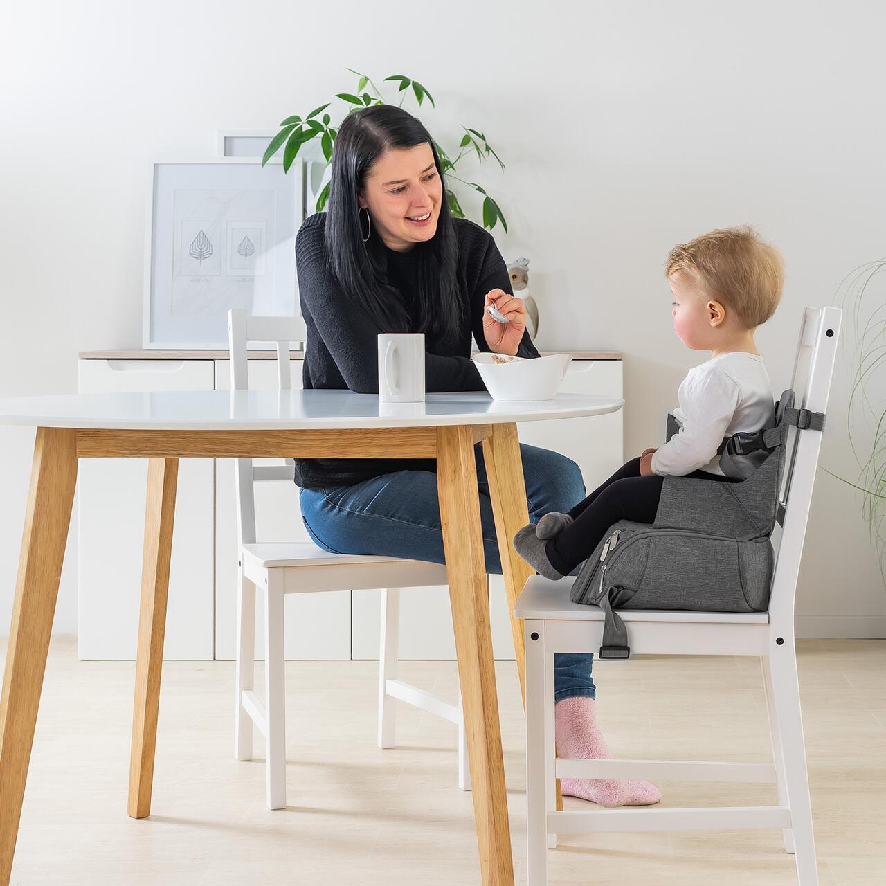 Înălțător de scaun portabil pentru bebeluși 6-36 luni Reer Growing