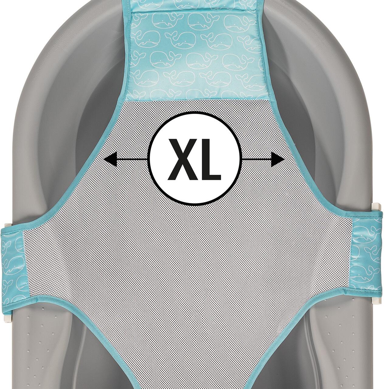 Plasa de baie pentru bebelusi Reer MyHappyBath Sling, reglabila, fara BPA