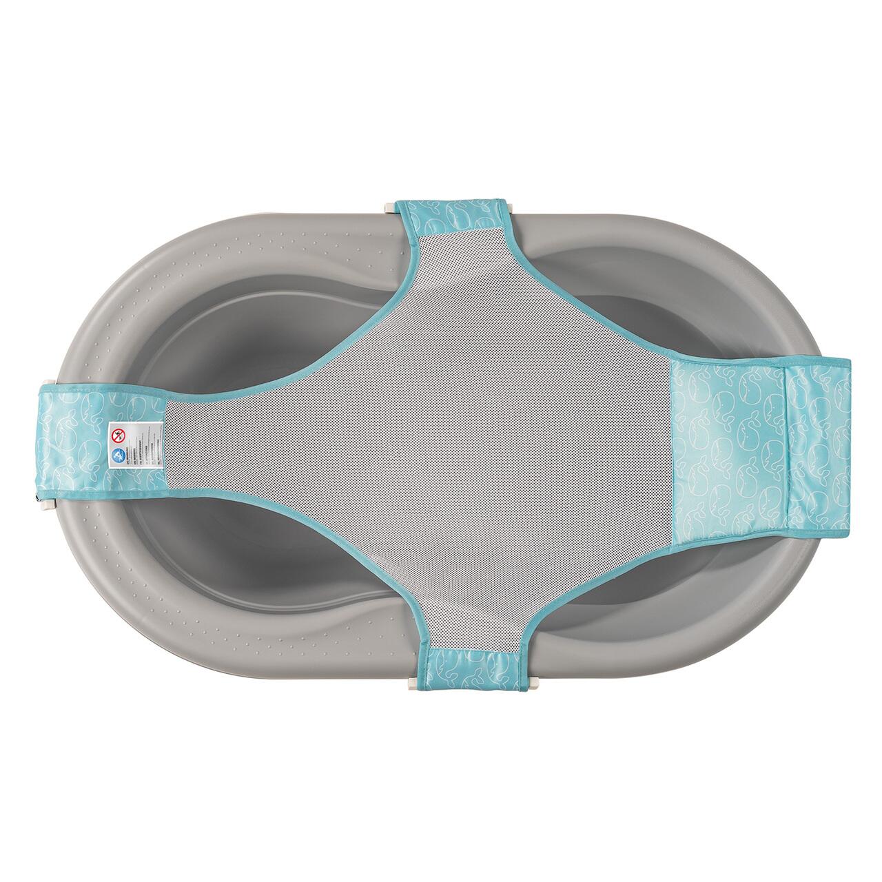 Plasa de baie pentru bebelusi Reer MyHappyBath Sling, reglabila, fara BPA