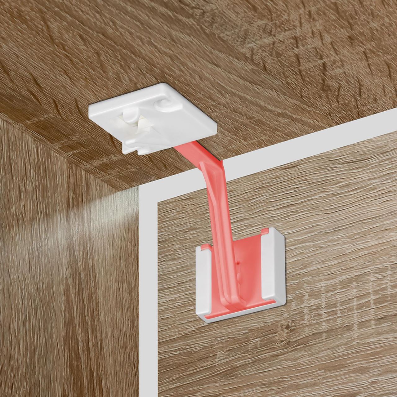 Sigurante copii pentru sertare si usi de dulap, 3 buc, albe, Reer