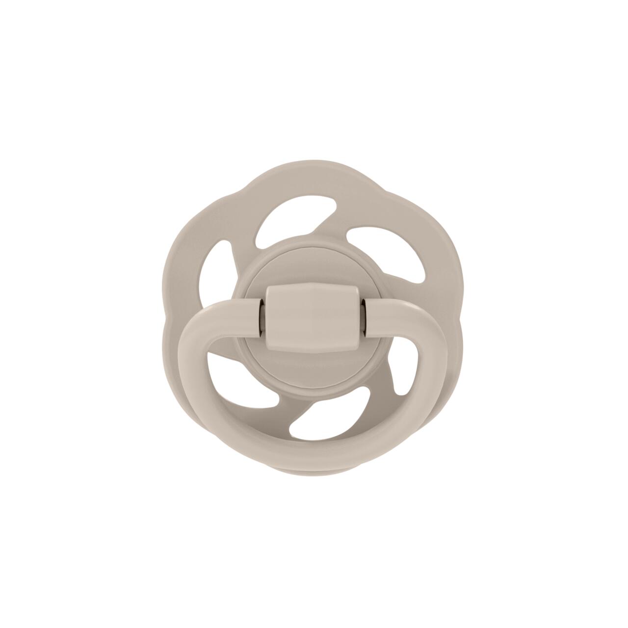 Set 2 suzete Nip Cherry Boy cu tetina rotunda din latex natural, 6+ luni, nip 38883