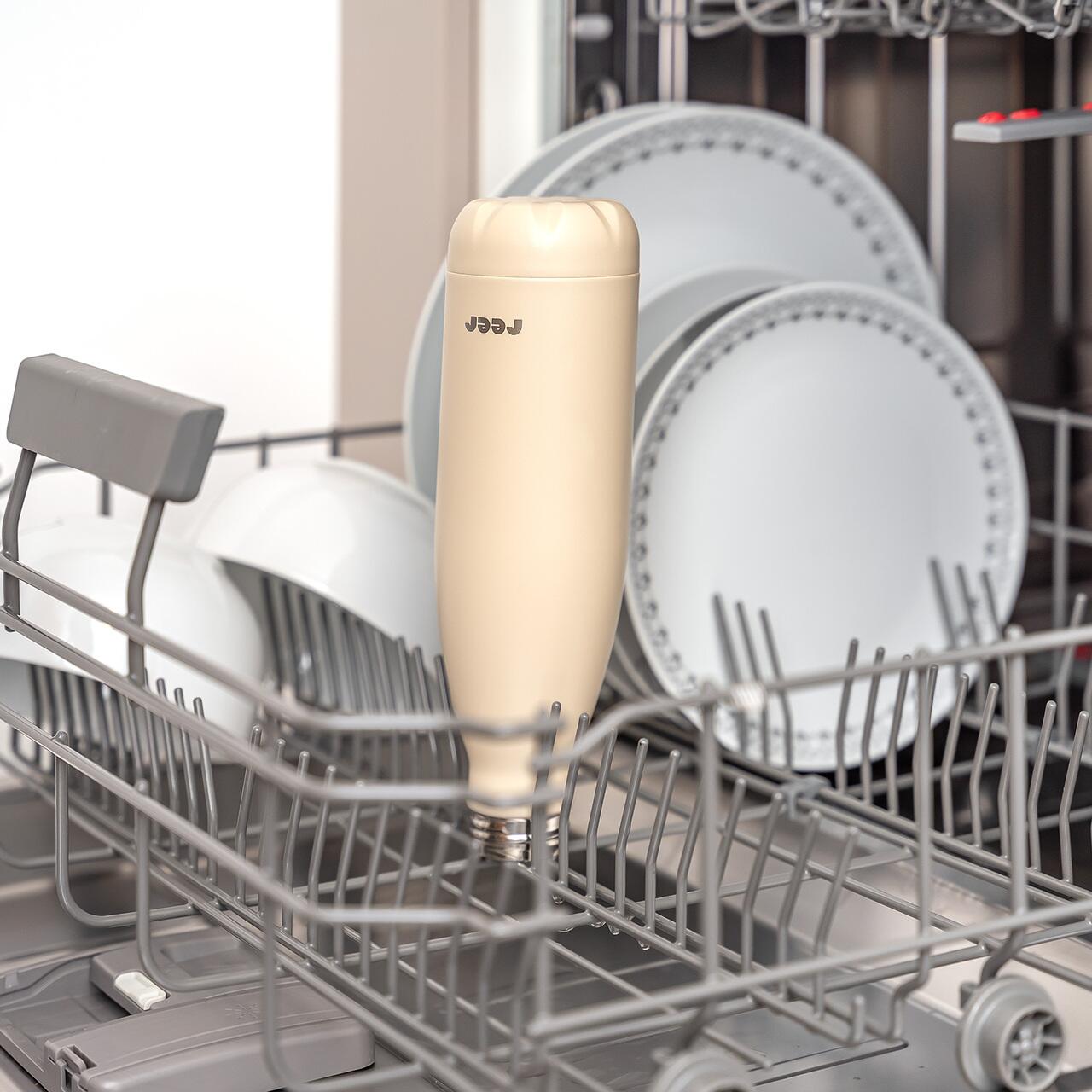 Sticlă termos din inox vidat Reer Colour 500 ml, bej