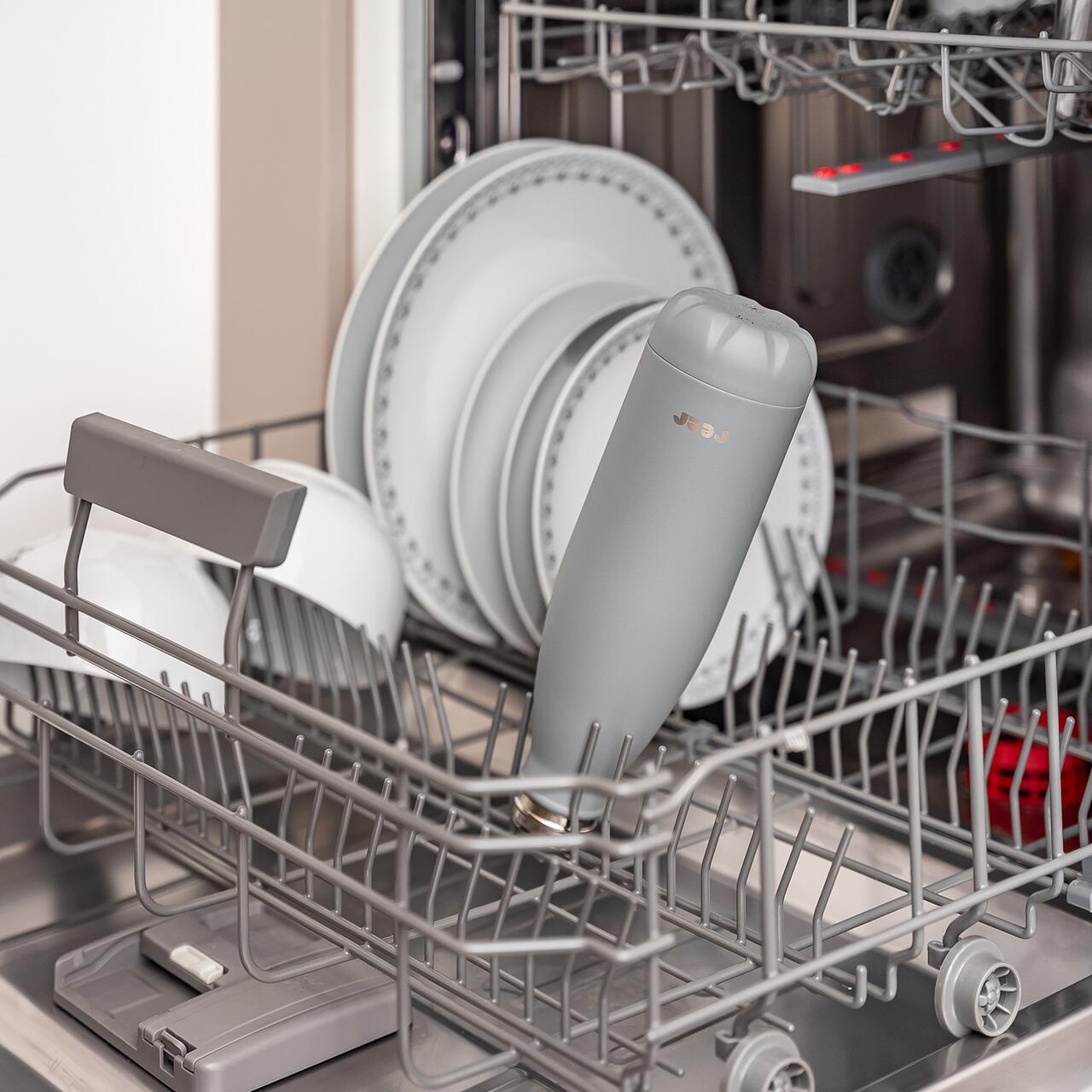 Sticlă termoizolantă din inox vidat Reer Colour, 500 ml, gri