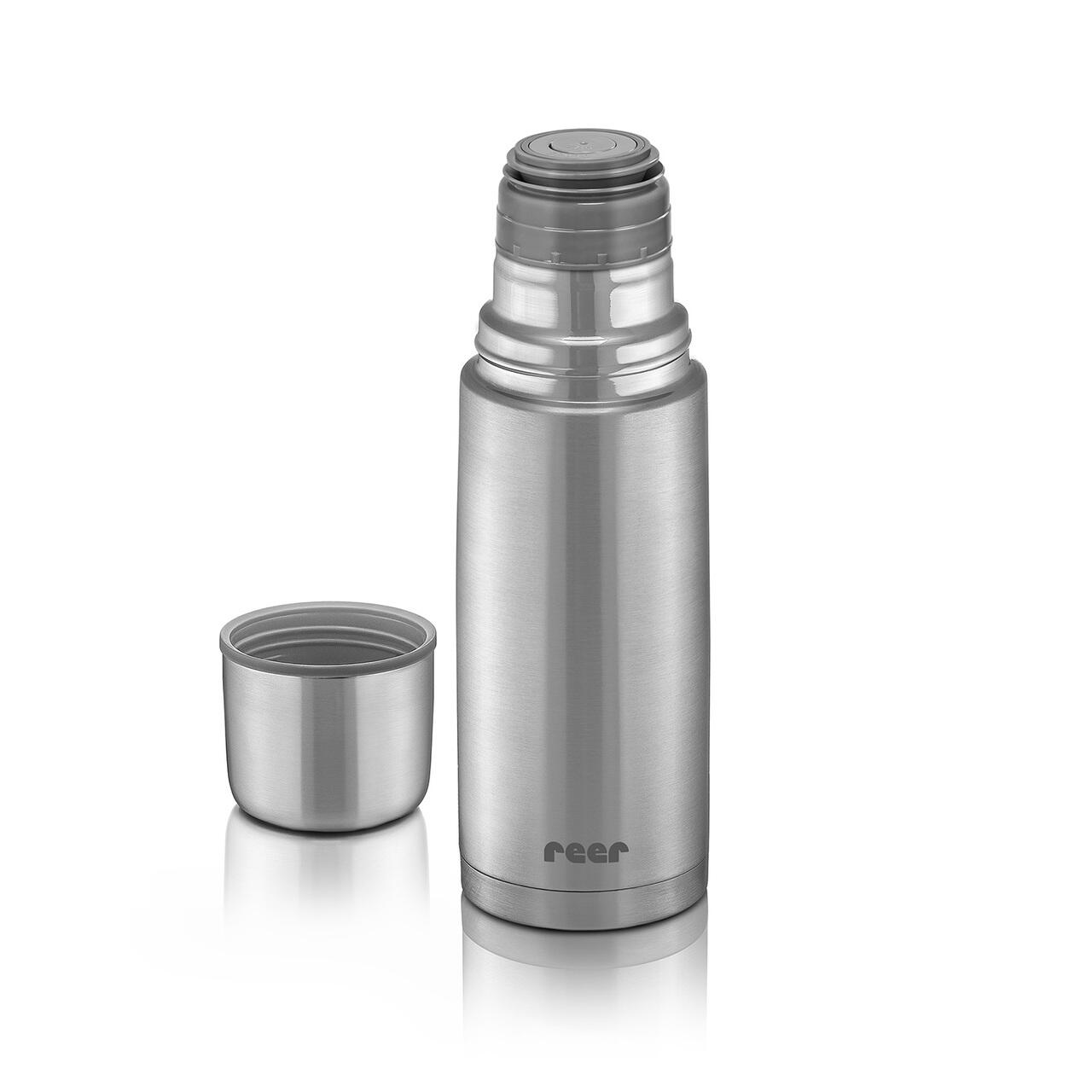 Sticla termos din otel inoxidabil vidat, 300 ml, Reer Pure