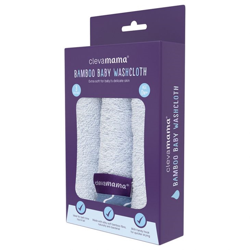 Set de 3 prosopele din bambus Clevamama 3536