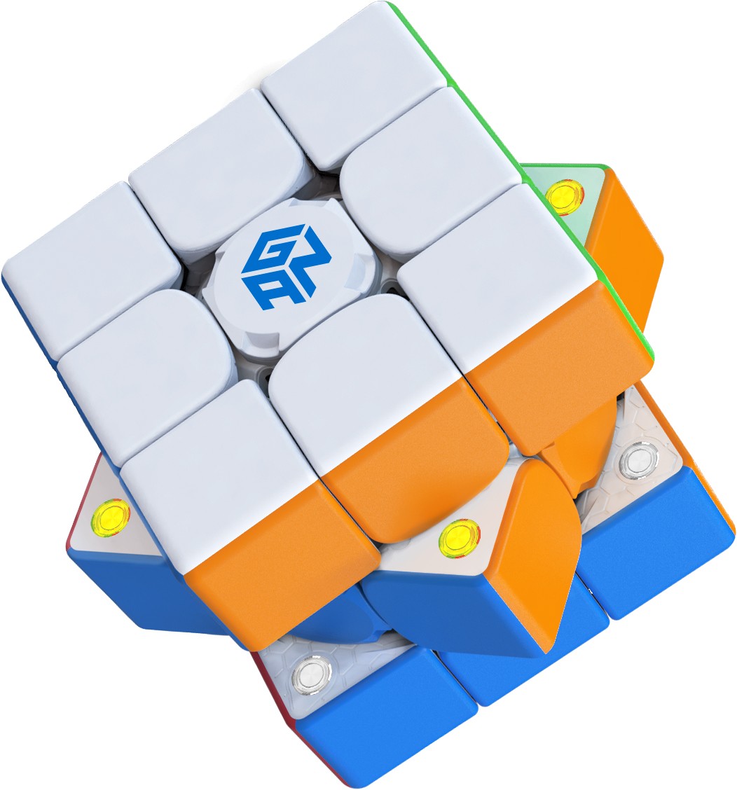 Cub smart magnetic GAN 356 i Carry S cu aplicație pentru speedcubing