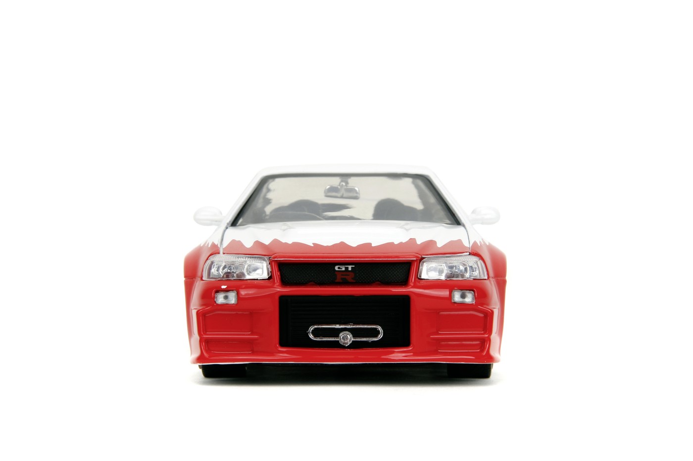 JADA SET FIGURINA METALICA 6CM SI MASINUTA NISSAN SKYLINE GTR SCARA 1 LA 24