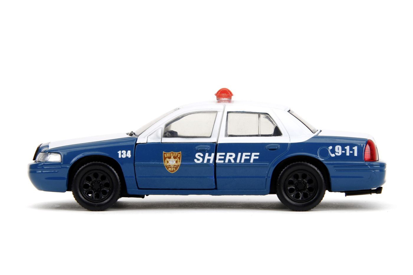 JADA THE WALKING DEAD RICK CRIMES MASINUTA METALICA FORD CROWN VICTORIA SCARA 1:32