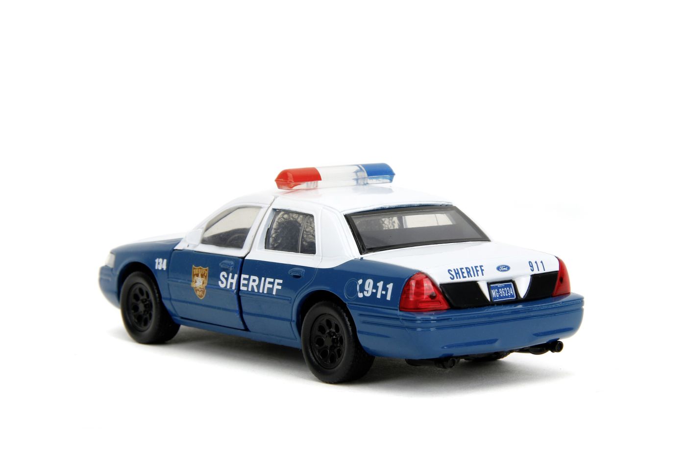 JADA THE WALKING DEAD RICK CRIMES MASINUTA METALICA FORD CROWN VICTORIA SCARA 1:32