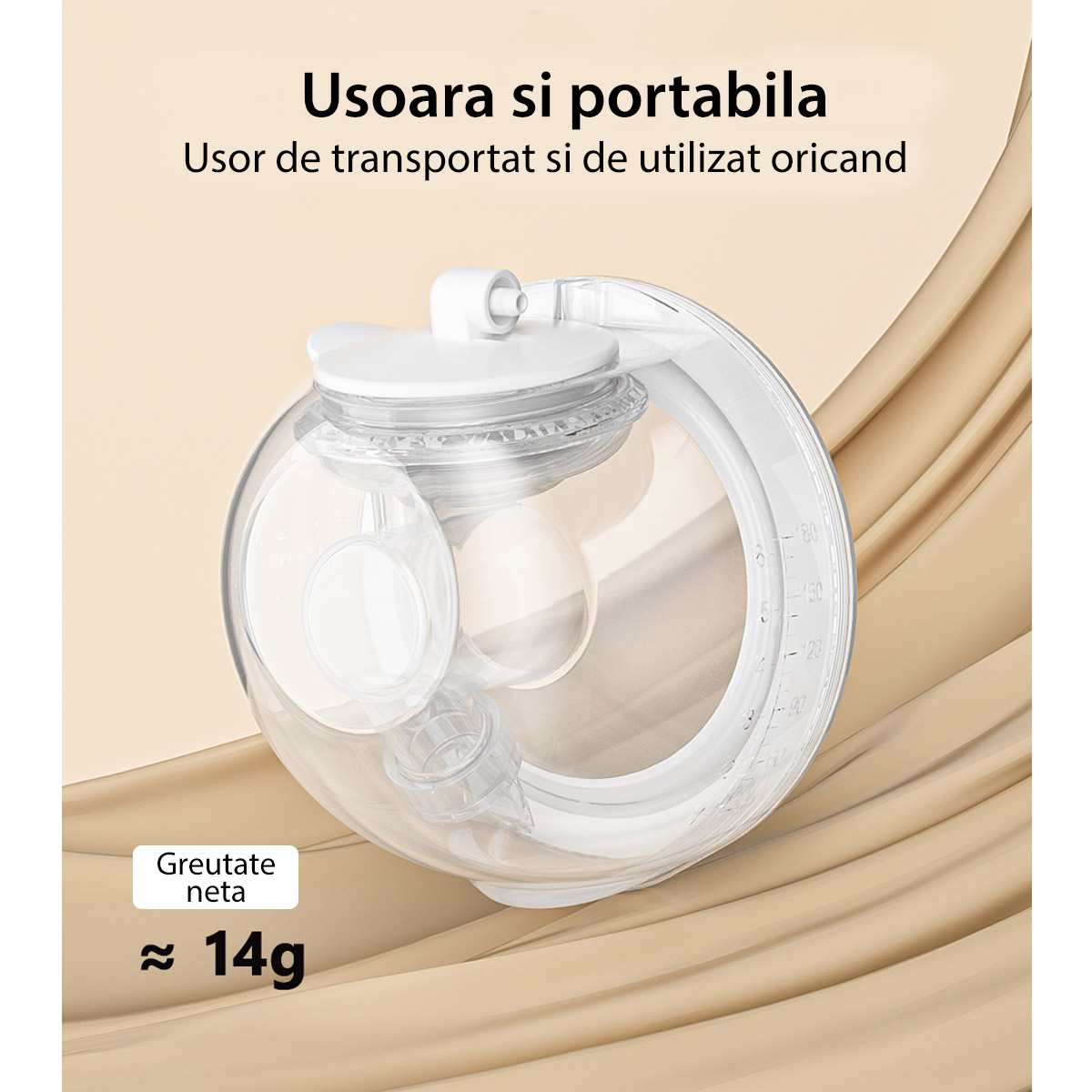 Pompa de san dubla electrica portabila Mamimo BP2401, hands-free