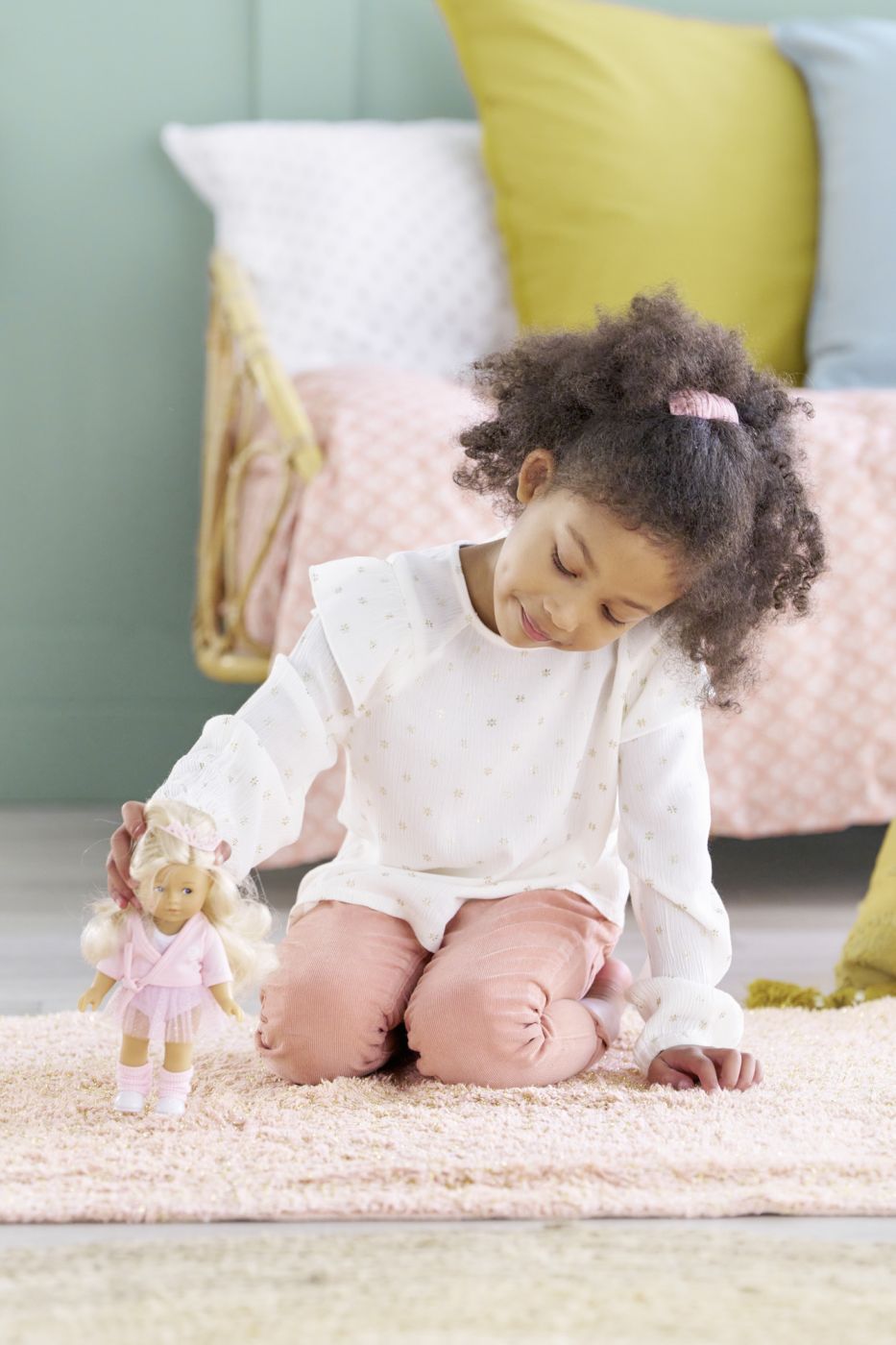 COROLLE LTC SET PAPUSA ROSY BALERINA CU ACCESORII 20CM