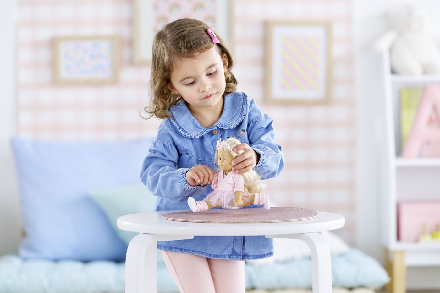 COROLLE LTC SET PAPUSA ROSY BALERINA CU ACCESORII 20CM