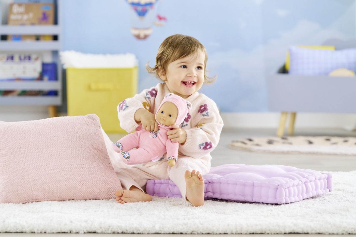 COROLLE MDC BEBELUS SWEET HEART URSULET ROZ 30CM