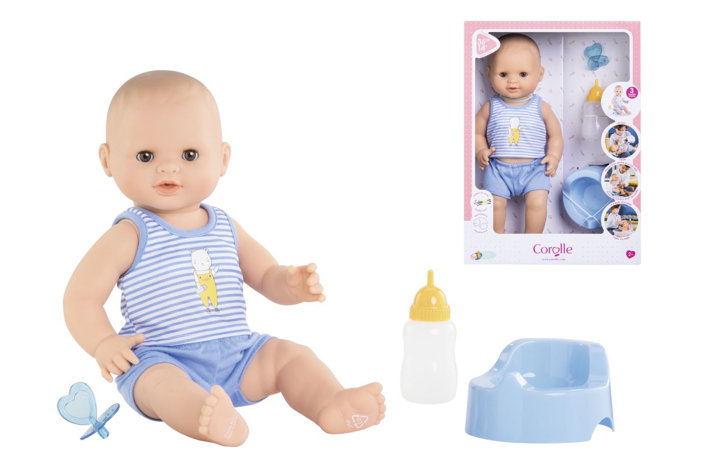 COROLLE MGP BEBELUSUL PAUL CU ACCESORII 36CM