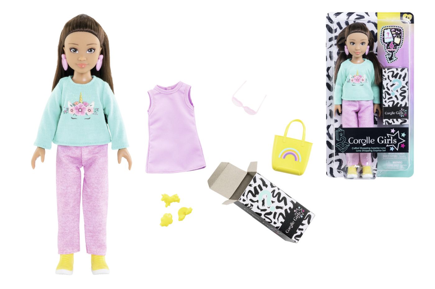 COROLLE SET CUMPARATURI SURPRIZA PAPUSA LUNA 28CM