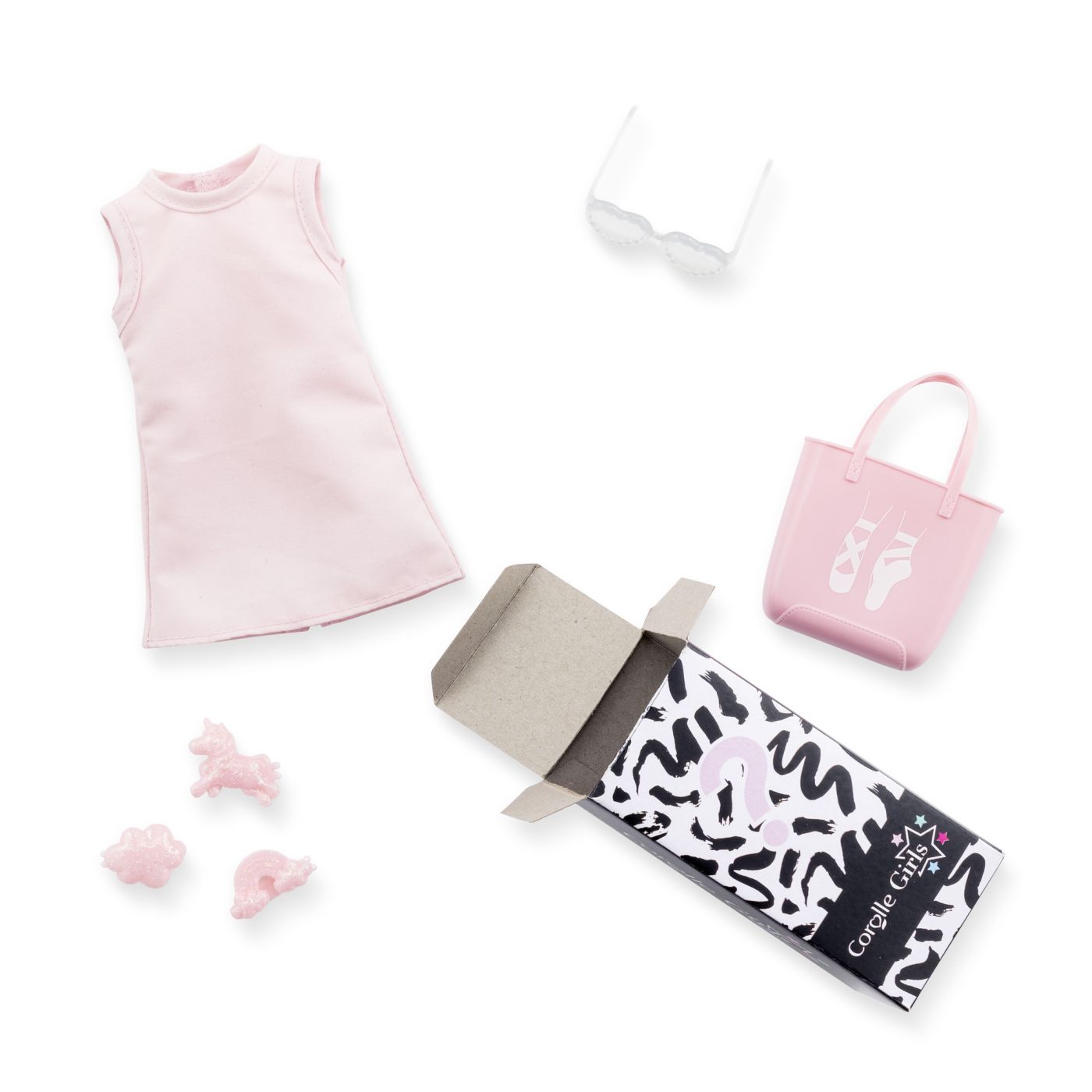 COROLLE SET CUMPARATURI SURPRIZA PAPUSA VALENTINE 28CM