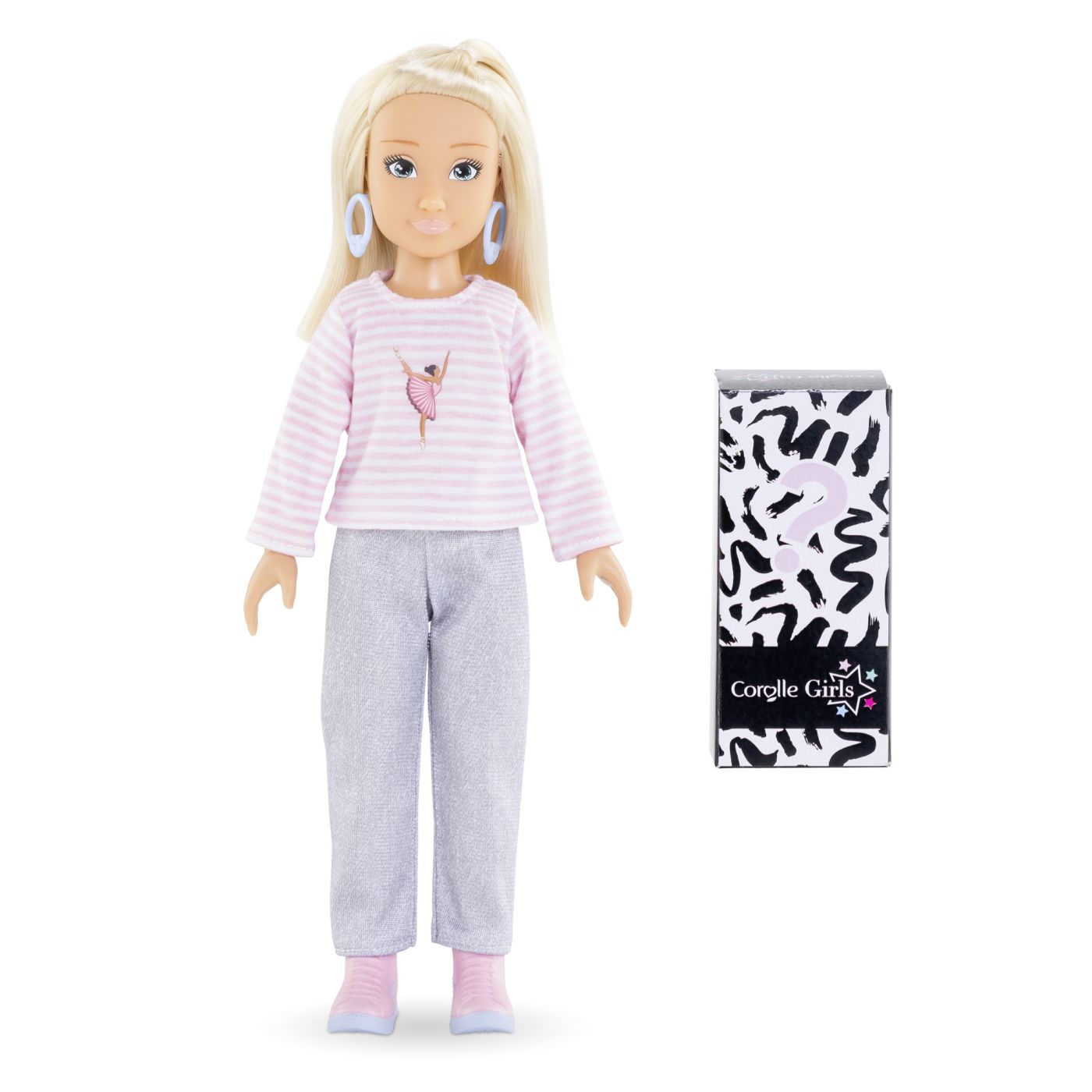 COROLLE SET CUMPARATURI SURPRIZA PAPUSA VALENTINE 28CM