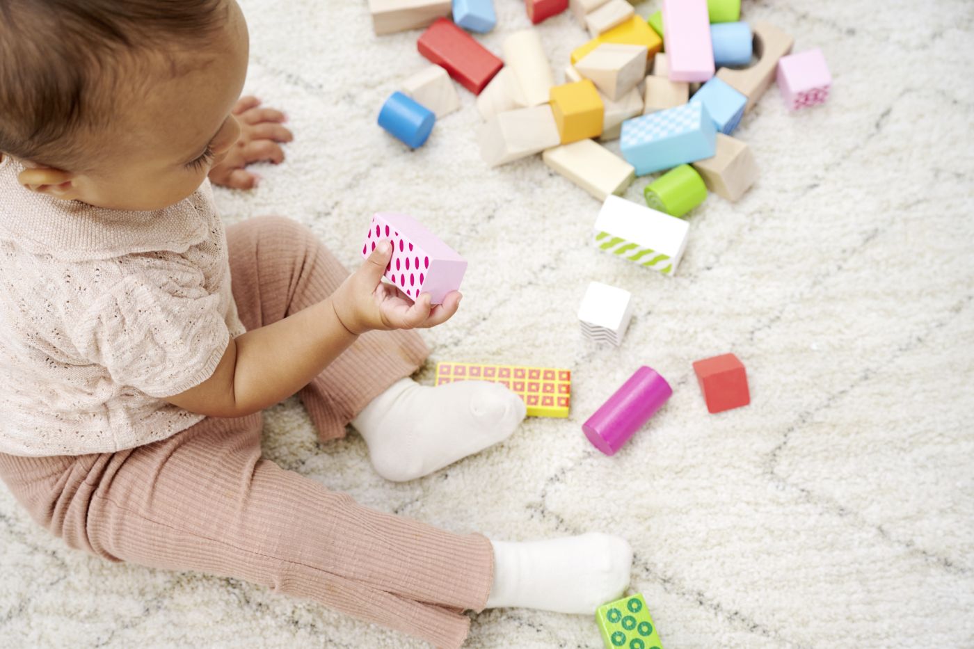 EICHORN COLOR SET BLOCURI DE CONSTRUCTIE DIN LEMN