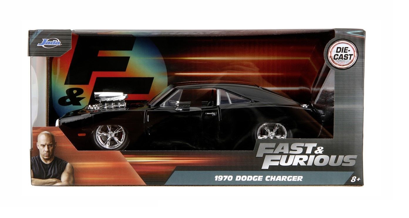 JADA FAST AND FURIOUS MASINUTA METALICA DODGE CHARGER 1970 SCARA 1 LA 24