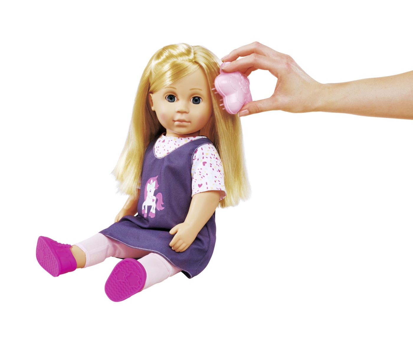 PAPUSA MY LOVE INTERACTIVA CU ACCESORII 43CM