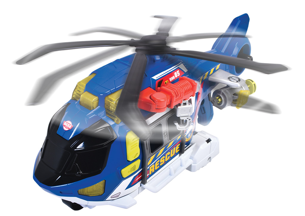 DICKIE TOYS ELICOPTER CU LUMINI SI SUNETE 39CM