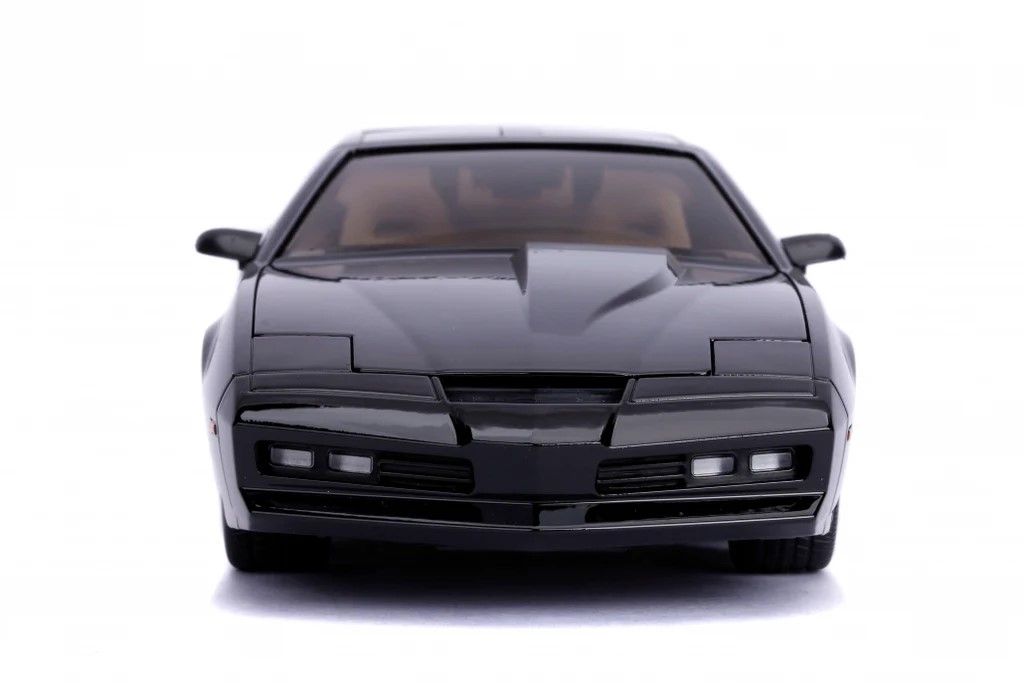 Masinuta metalica KITT Knight Rider Jada Hollywood Rides, scara 1:24