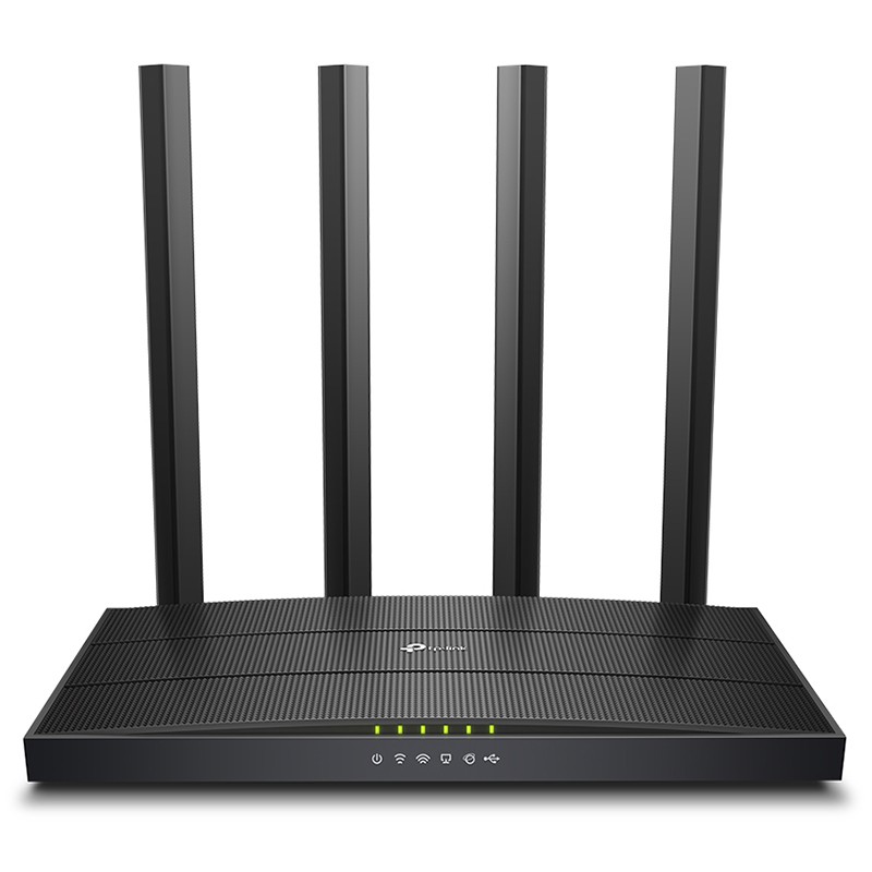 Router wireless TP-Link Archer C6U Gigabit AC1200 Dual-Band cu USB