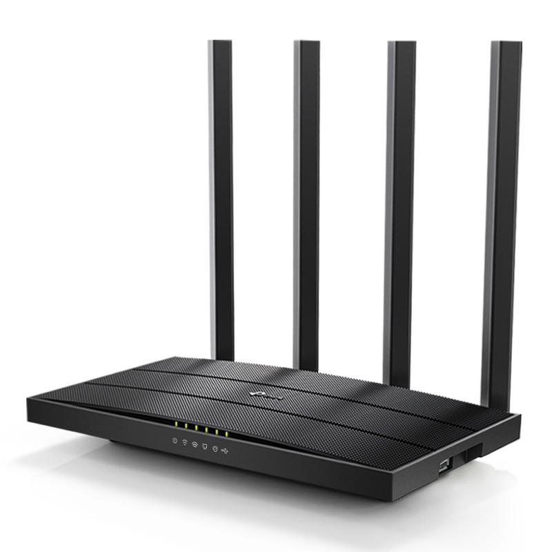 Router wireless TP-Link Archer C6U Gigabit AC1200 Dual-Band cu USB