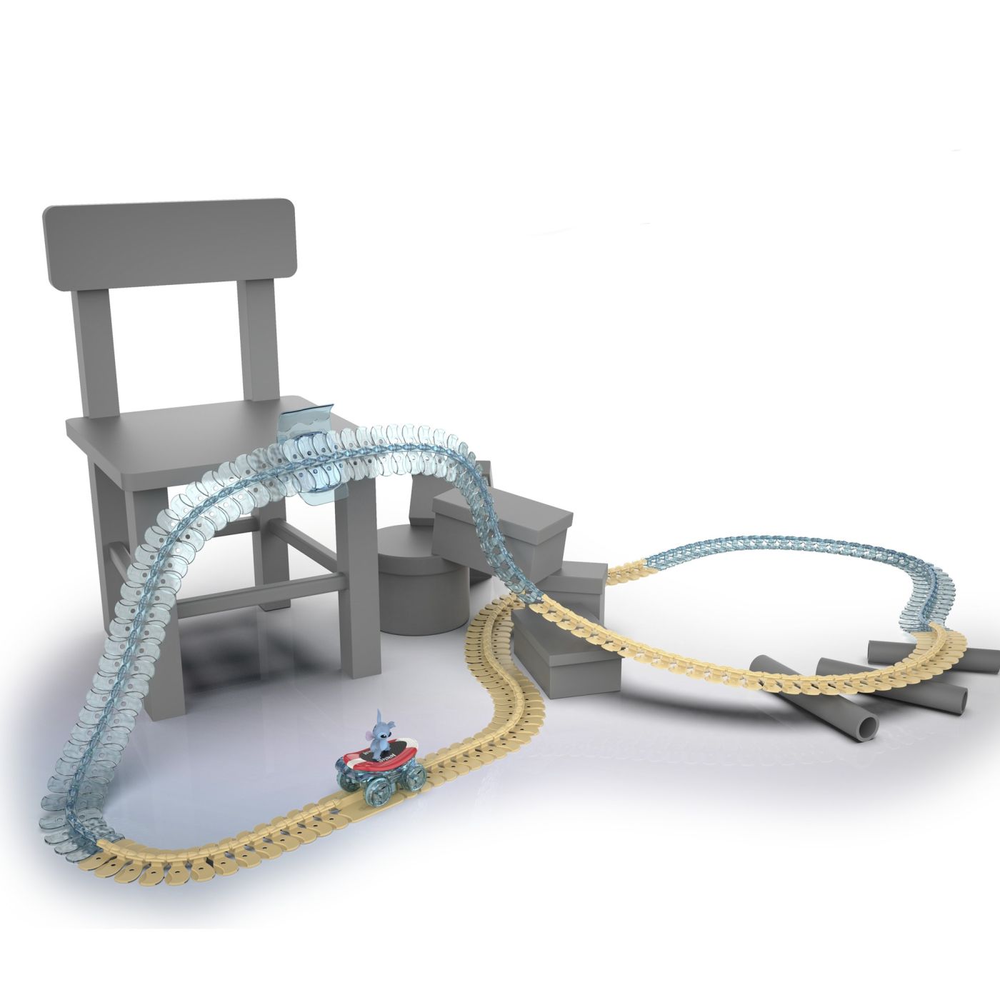 SMOBY DISNEY STITCH PISTA DE CURSE FLEXTREME SET