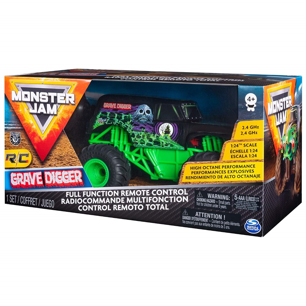 MONSTER JAM RC MASINUTA GROPARUL 1:24
