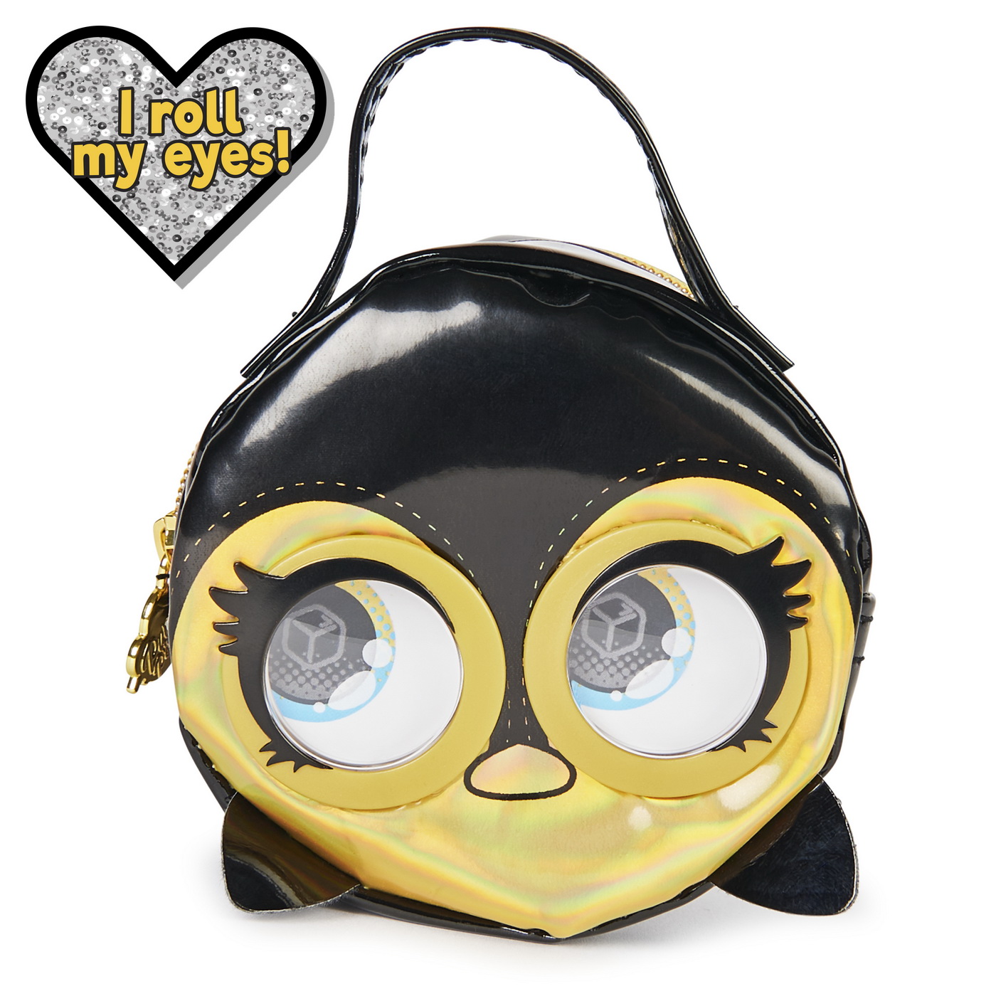 PURSE PETS GENTUTA MICRO PINGUIN NEGRU