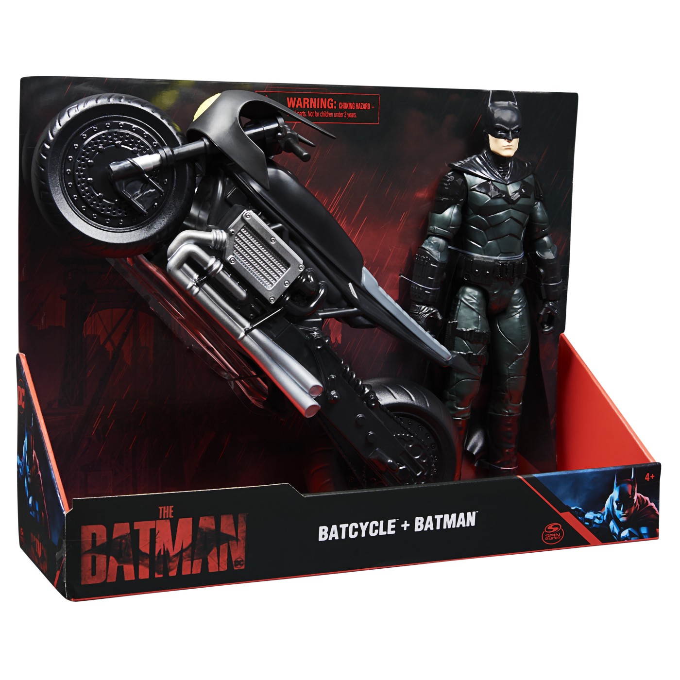BATMAN FILM MOTOCICLETA LUI BATMAN SI FIGURINA BATMAN 30CM