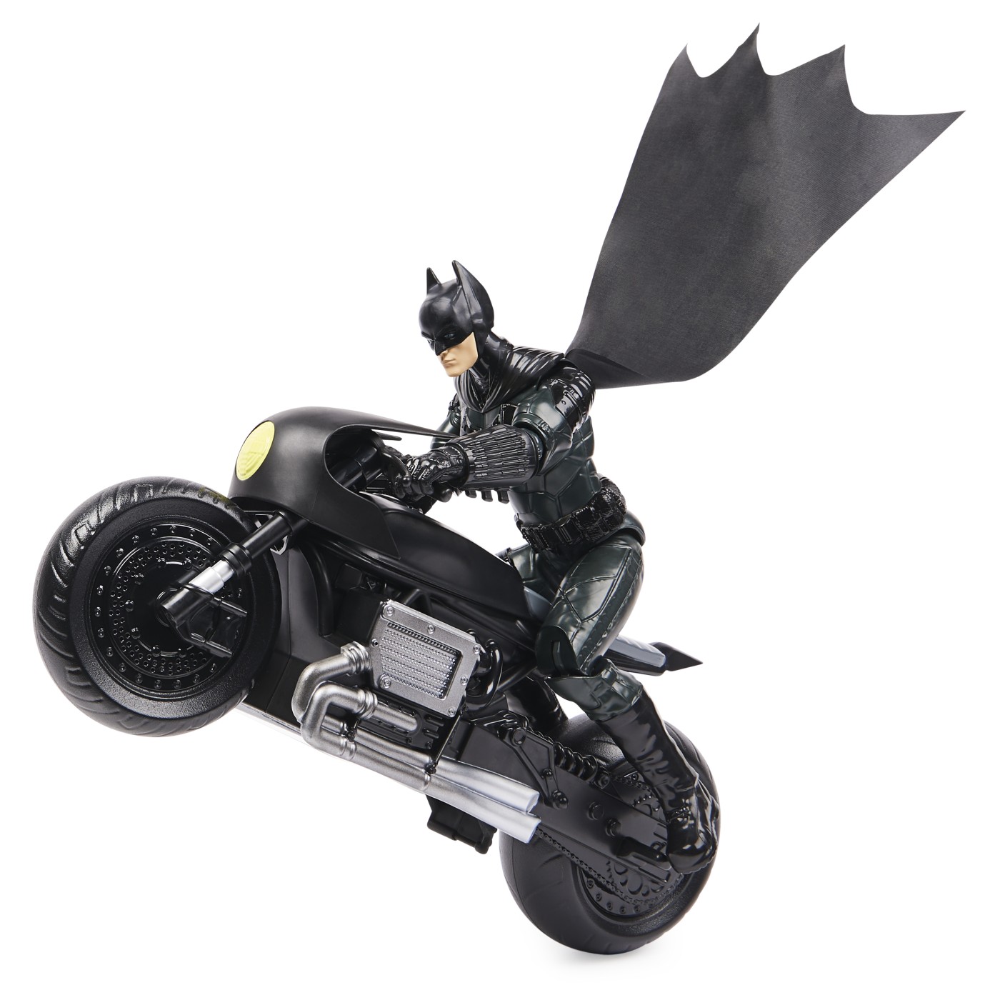 BATMAN FILM MOTOCICLETA LUI BATMAN SI FIGURINA BATMAN 30CM